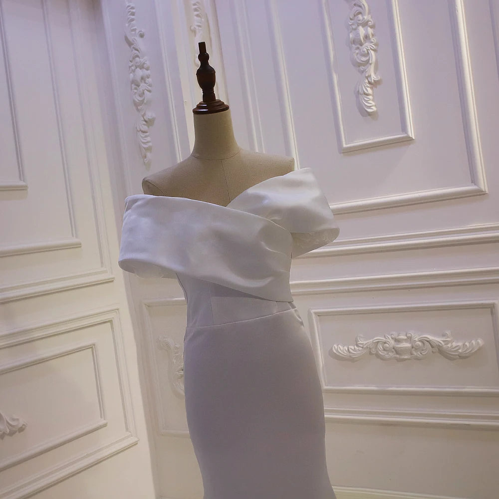 Simple 2 in 1 Mermaid Wedding Dress