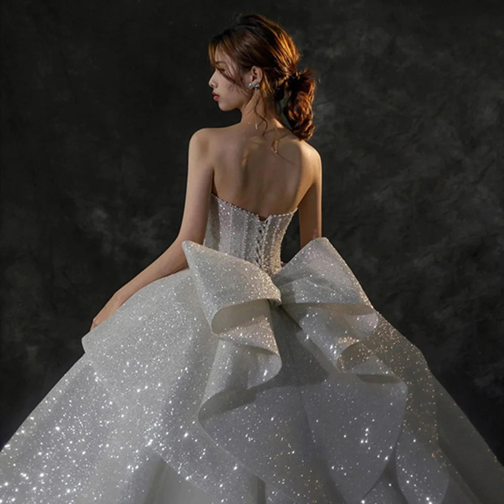 Pearls Butterfly ball gown