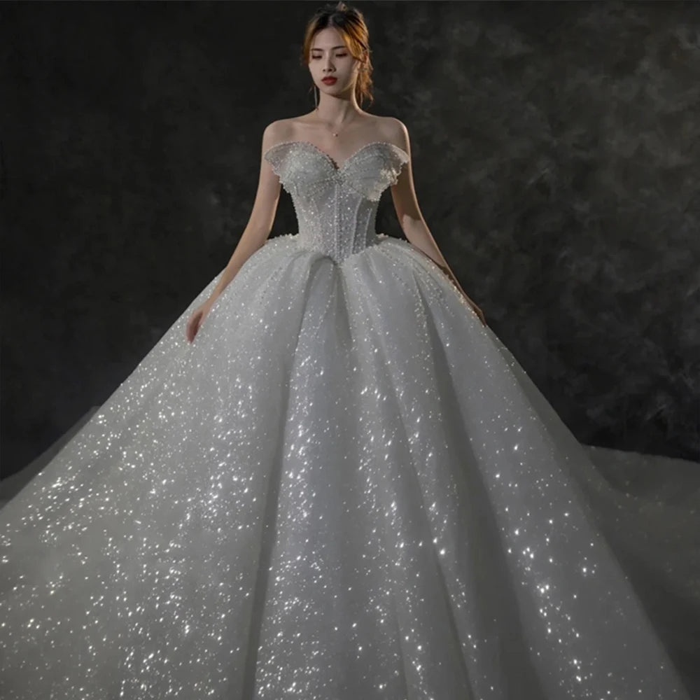 Pearls Butterfly ball gown