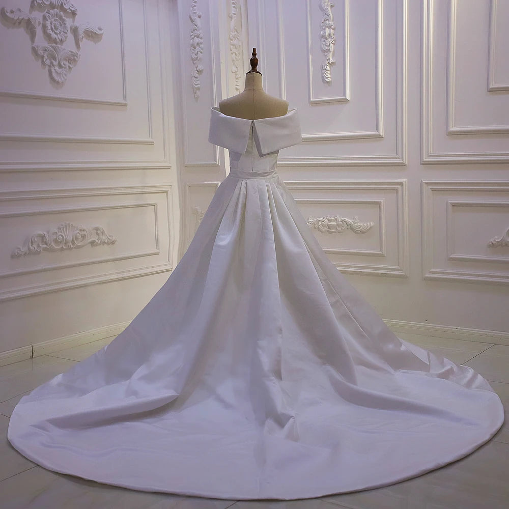 Simple 2 in 1  Mermaid Wedding Dress