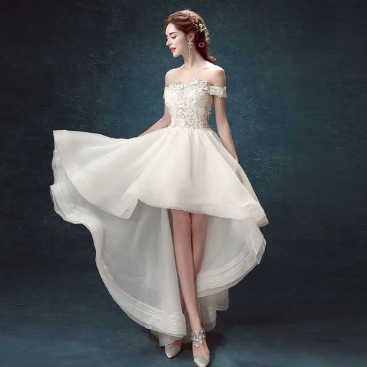 Off-Shoulder Sleeve Dress