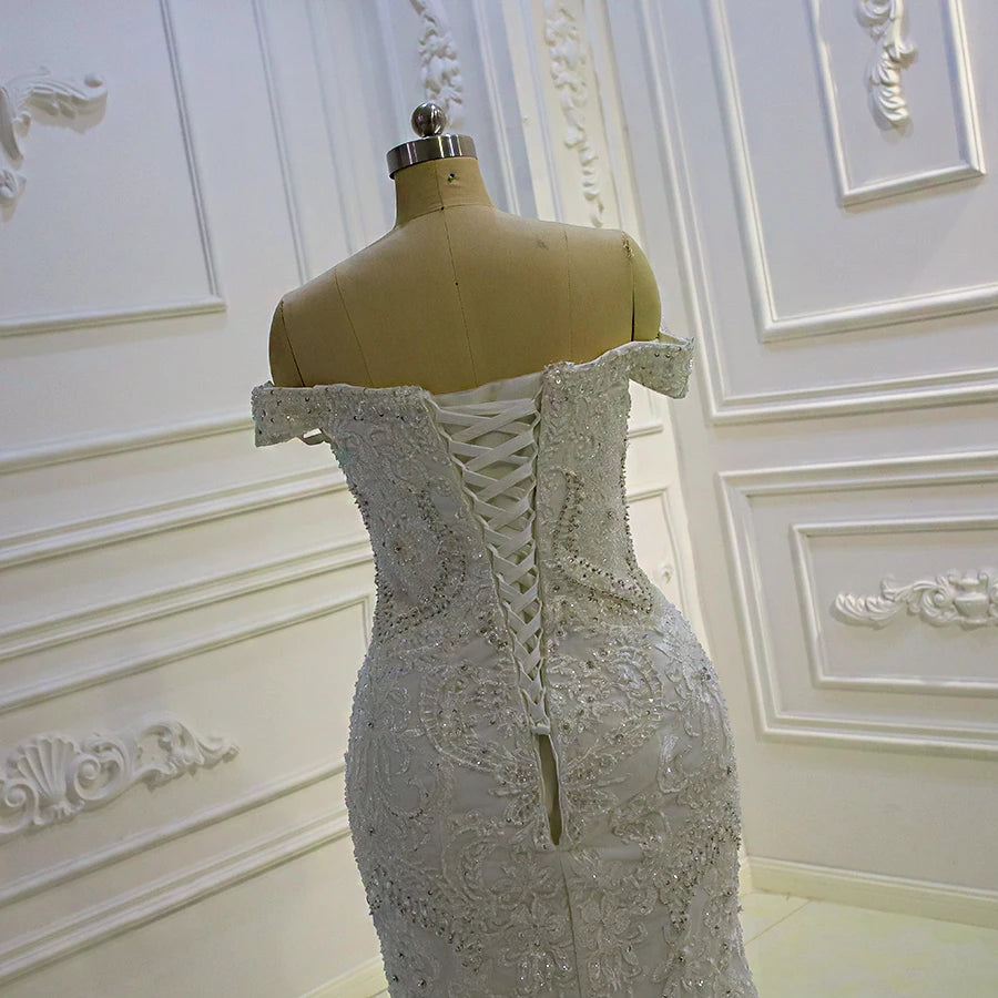 Luxury 2 In 1 Ball Gown Wedding Dress